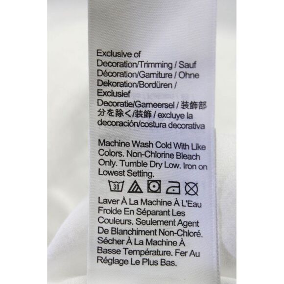 J Crew Womens Sleeveless Square Neck Embroidered Trim Dress White Cotton Size 2 - Picture 6 of 6